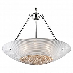 Подвесной светильник Odeon Light Подвесной светильник Odeon LightС 1 плафоном<br>Артикул - OD_2610_6,Бренд - Odeon Light (Италия),Коллекция - Ostia 2,Гарантия, месяцы - 24,Время изготовления, дней - 1,Высота, мм - 1660,Диаметр, мм - 500,Тип лампы - галогеновая,Общее кол-во ламп - 6,Напряжение питания лампы, В - 220,Максимальная мощность лампы, Вт - 40,Лампы в комплекте - галогеновые G9,Цвет плафонов и подвесок - коричневый, неокрашенный полосатый, неокрашенный,Тип поверхности плафонов - матовый,Материал плафонов и подвесок - стекло, хрусталь,Цвет арматуры - хром,Тип поверхности арматуры - глянцевый,Материал арматуры - металл,Возможность подлючения диммера - можно,Форма и тип колбы - пальчиковая,Тип цоколя лампы - G9,Класс электробезопасности - I,Общая мощность, Вт - 240,Степень пылевлагозащиты, IP - 20,Диапазон рабочих температур - комнатная температура<br>