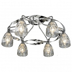 Потолочная люстра InLIGHT-9248 INL-9248С-06 Chrome Потолочная люстра InLIGHT-9248 INL-9248С-06 Chrome