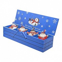 Снеговик Mister Christmas Снеговик Mister ChristmasСнеговики<br>Артикул - MC_LH-F1-SET_4,Бренд - Mister Christmas (Россия),Коллекция - LH-F1,Высота, мм - 75,Размер упаковки, мм - 6.5х42х14.5 см<br>
